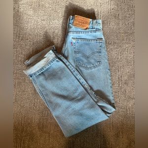 Vintage 90s straight leg Levi’s authentic vintage
